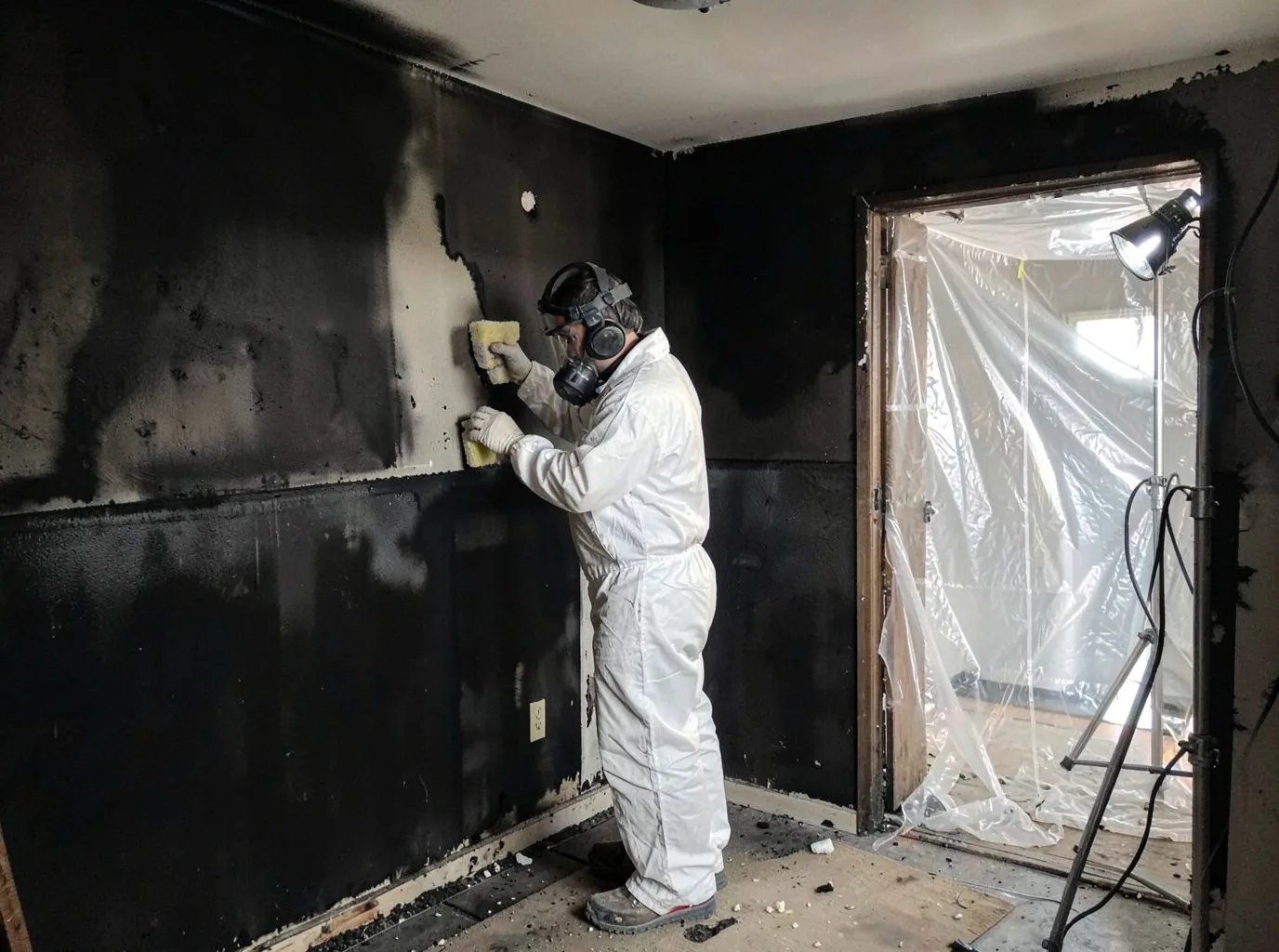 Fire Damage Restoration company in Holabird, SD
